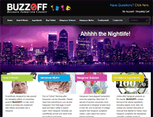 Tablet Screenshot of buzzoff.com